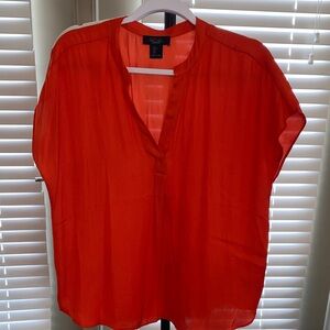 Rachel Zoe Bold Red Blouse